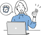 時間を気にせず受けられる